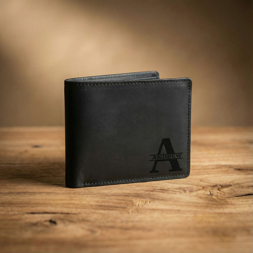 Personalized Leather Wallet