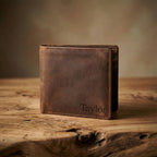 Personalized Leather Wallet