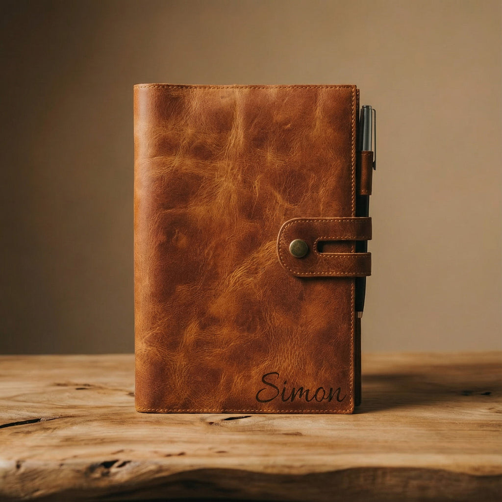 Personalized Leather Journal | Notebook