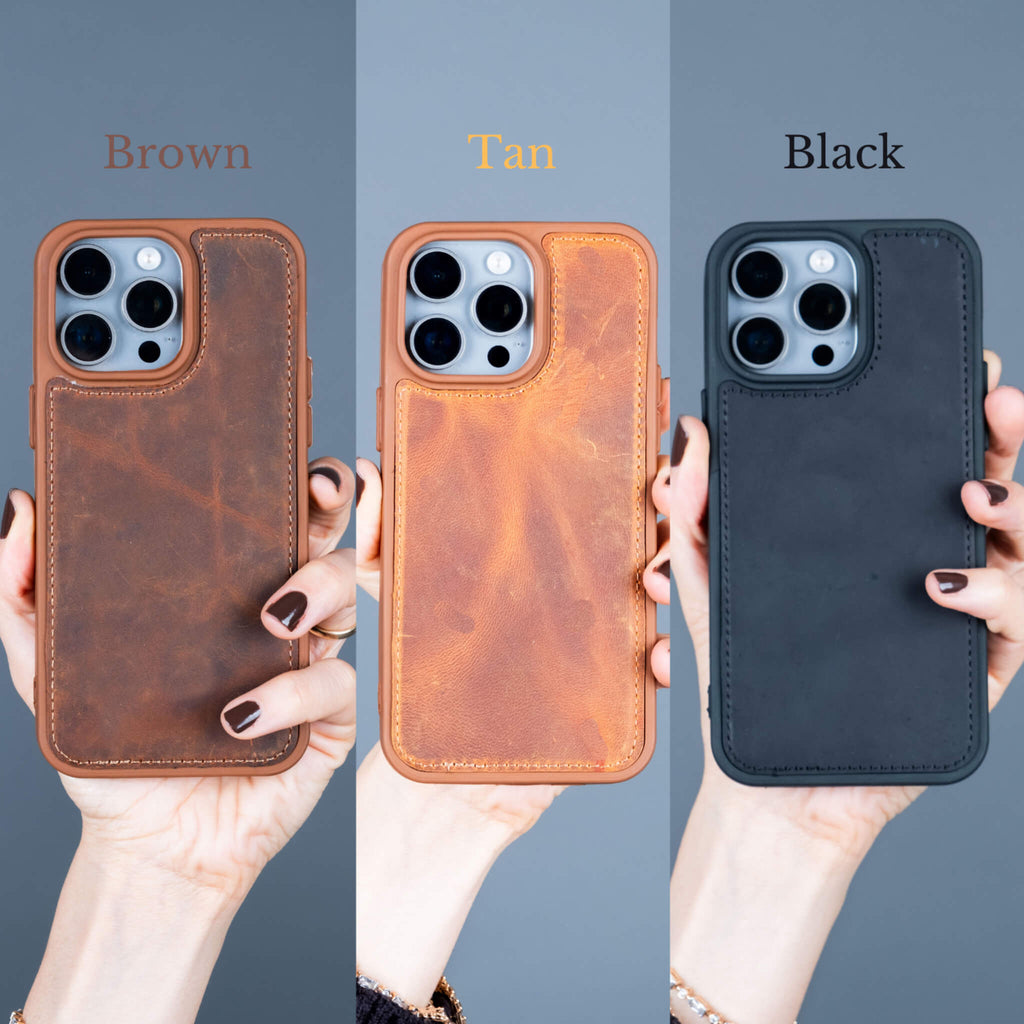 Leather phone cases