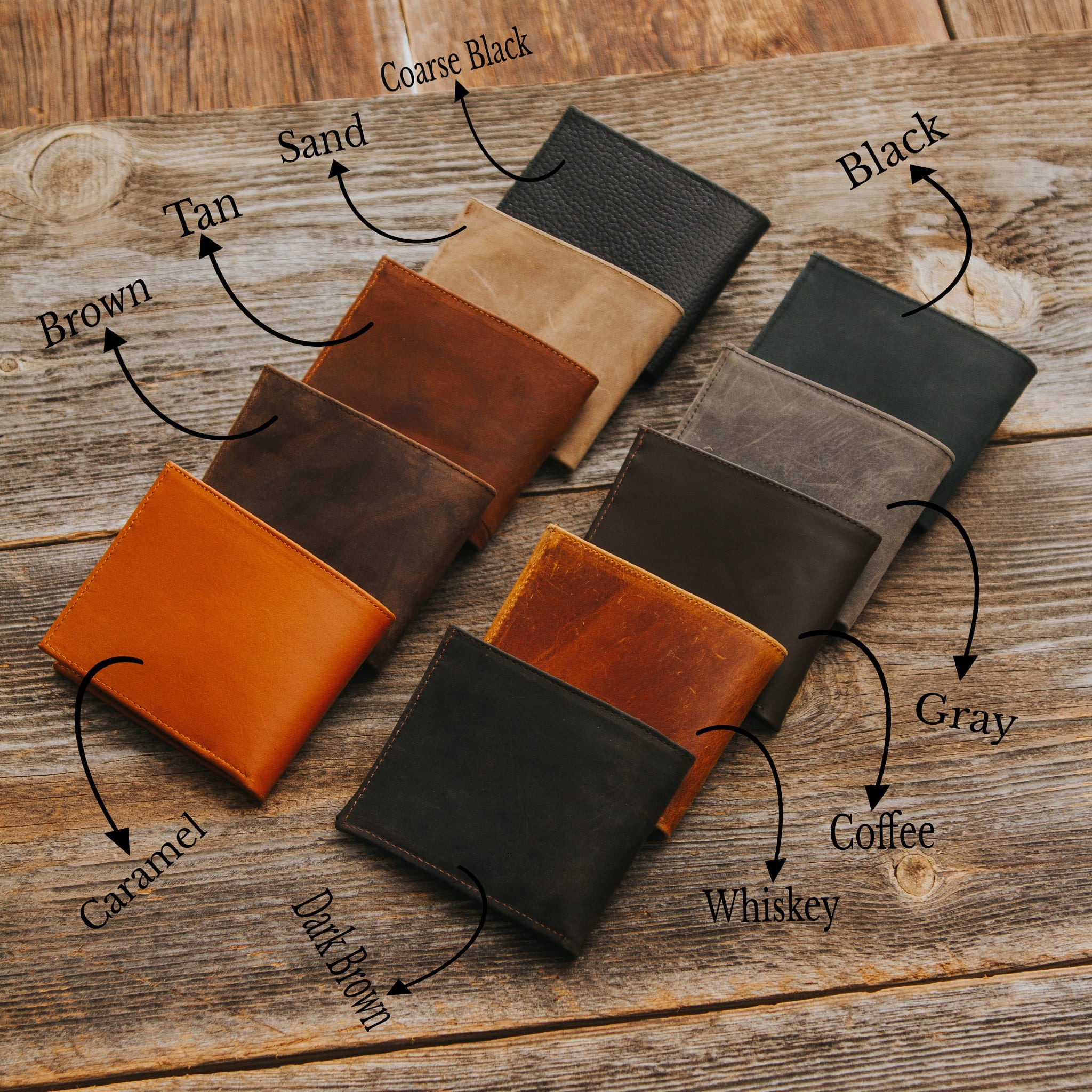 Leather wallets