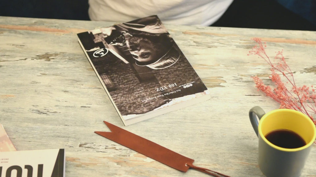Personalized Leather Bookmark